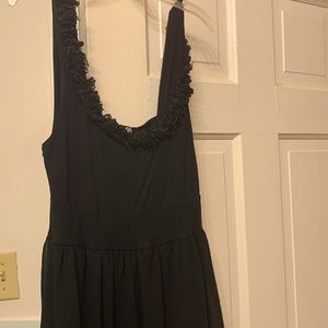 Black cocktail dress